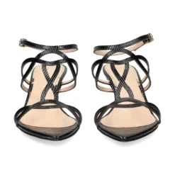 ALBANO Sandalias con tacón de Mujer 5337 / 2 NEGRO
