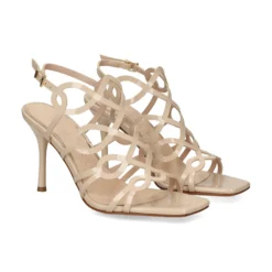 ALBANO Sandalias con tacón de Mujer 5354 / 2 NUDE