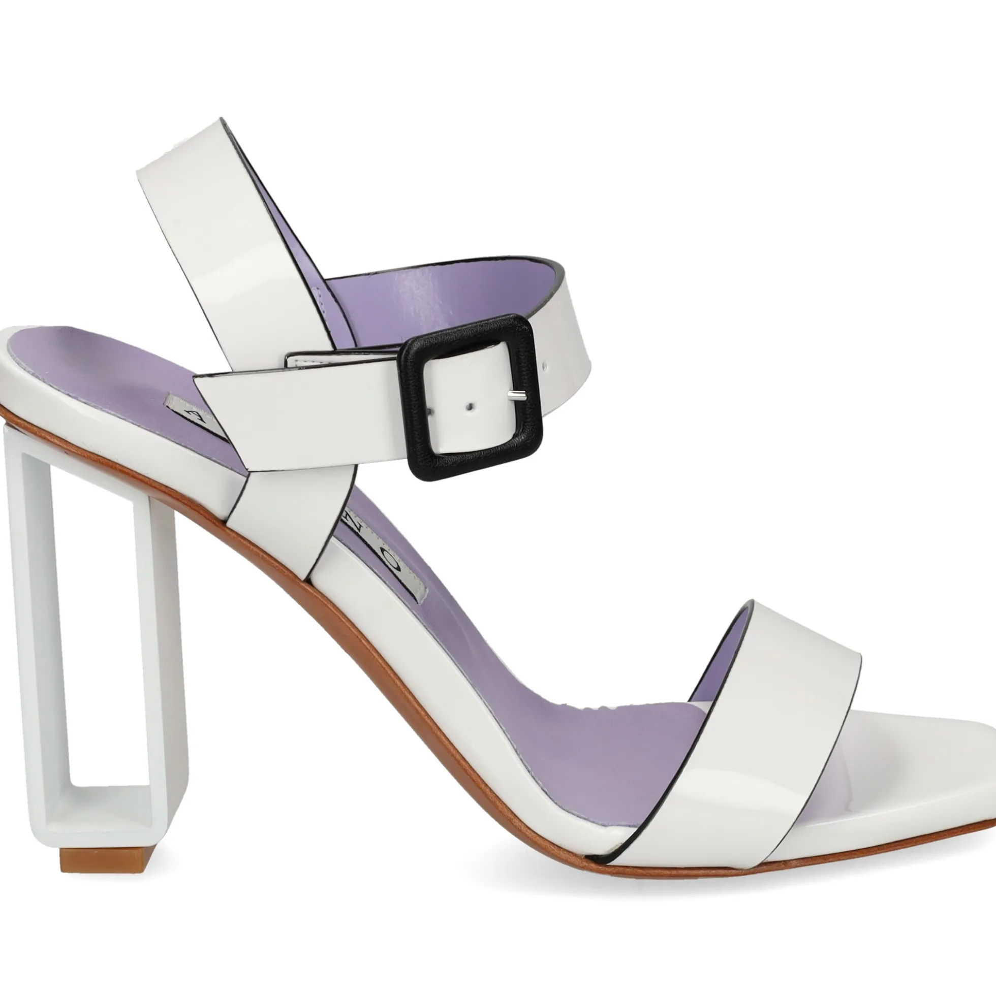 ALBANO Sandalias con tacón de Mujer 5180 / 2 BLANCO