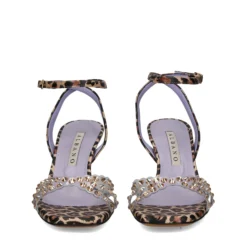 ALBANO Sandalias con tacón de Mujer 3393/1 LEOPARDO