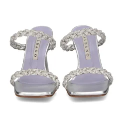 ALBANO Sandalias con tacón de Mujer 3394/3 SILVER