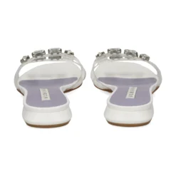 ALBANO Sandalias planas de Mujer 5228 / 2 BLANCO