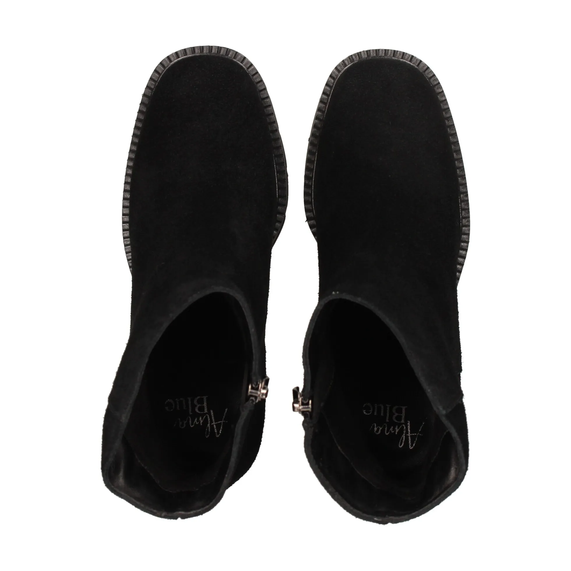 ALMA BLUE Botines con tacón de Mujer BL2050 NEGRO