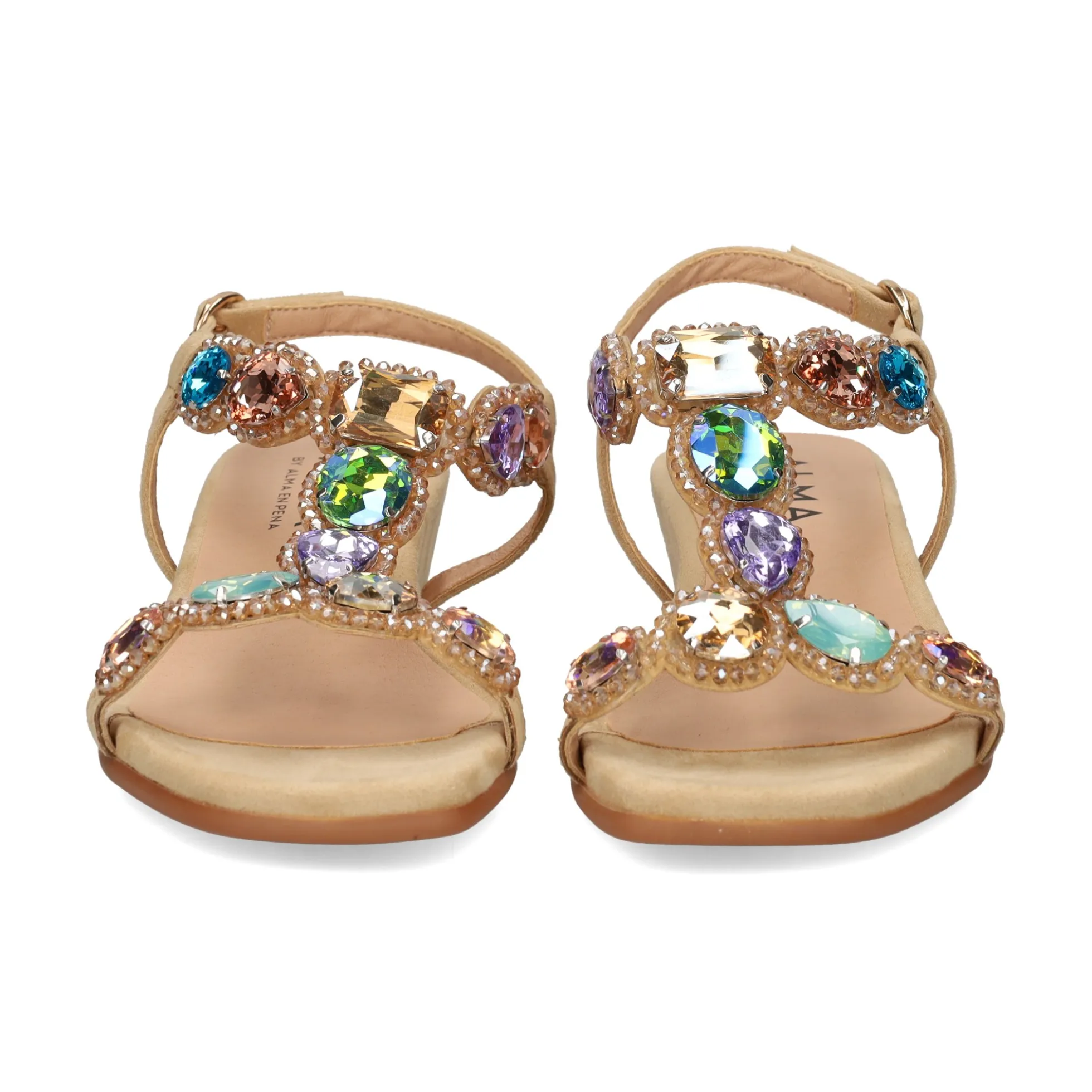 ALMA BLUE Sandalias cuña de Mujer V24AB2088
