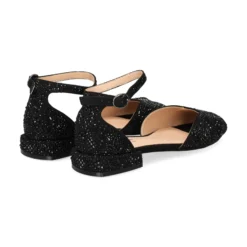 ALMA BLUE Zapatos planos de Mujer V24AB2003 NEGRO