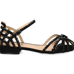 ALMA BLUE Zapatos planos de Mujer V24AB2006 NEGRO
