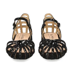 ALMA BLUE Zapatos planos de Mujer V24AB2006 NEGRO