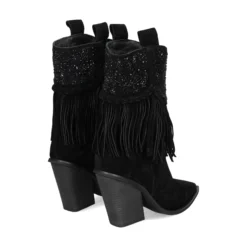 ALMA EN PENA Botas con tacón de Mujer 473 NEGRO