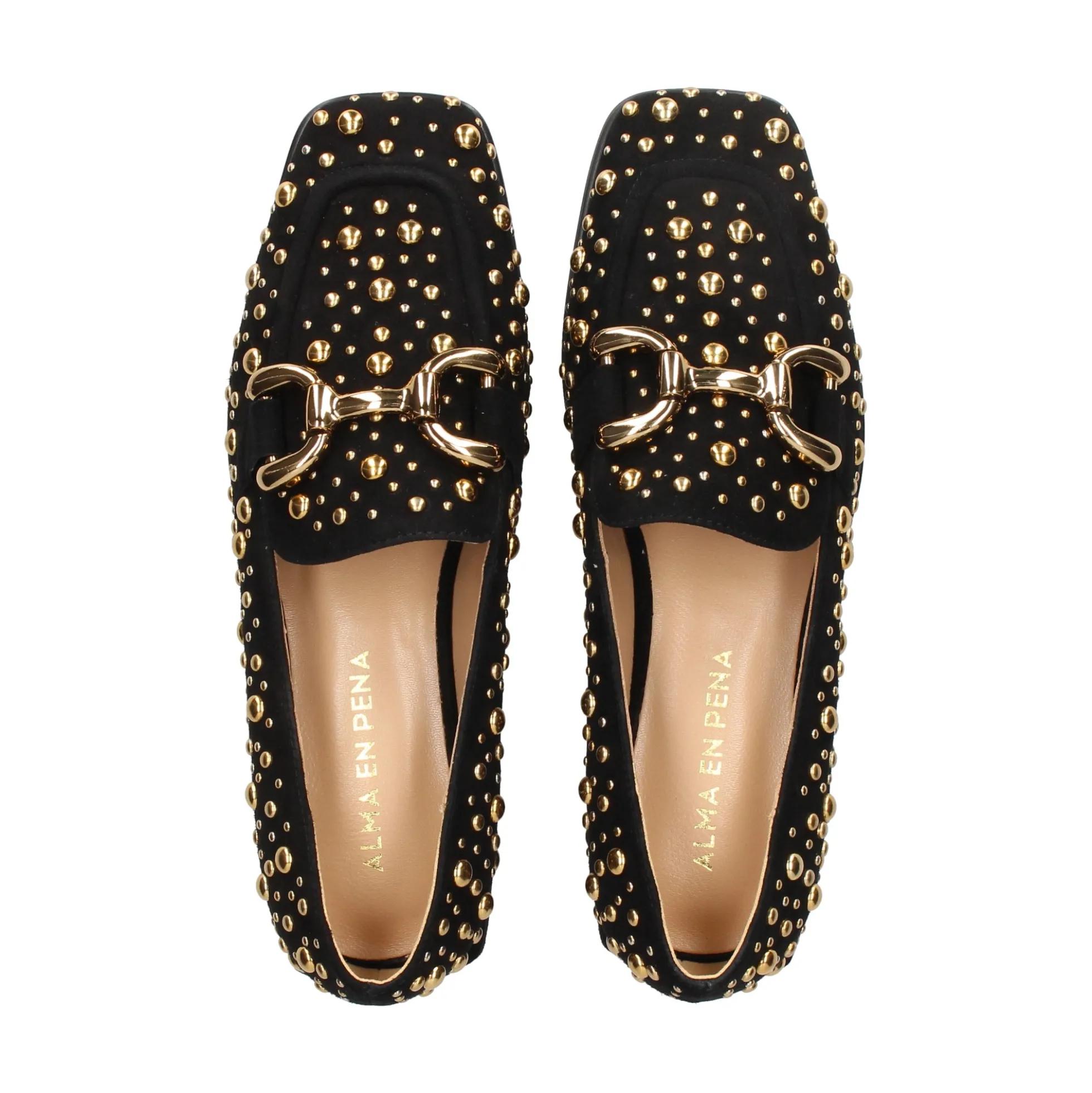 ALMA EN PENA Mocasines de Mujer 175 NEGRO