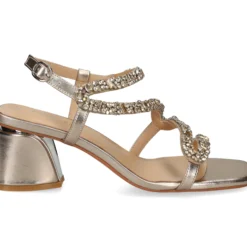 ALMA EN PENA Sandalias con tacón de Mujer V240716 BRONCE
