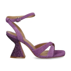 ALMA EN PENA Sandalias con tacón de Mujer 220 VIOLET