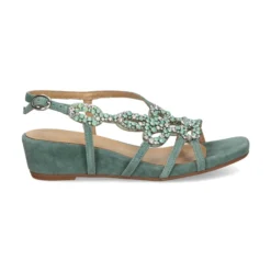 ALMA EN PENA Sandalias cuña de Mujer 417 JADE