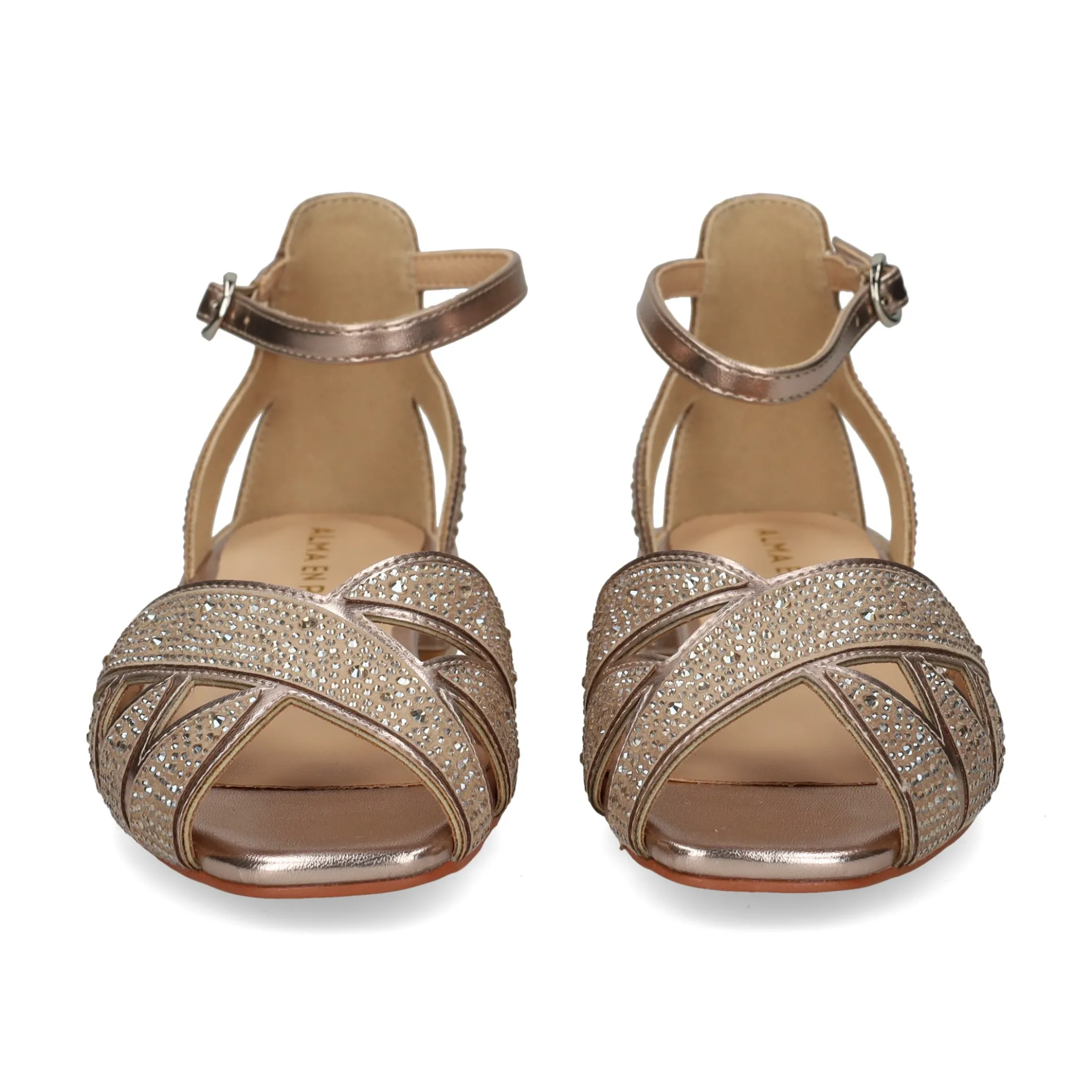 ALMA EN PENA Sandalias planas de Mujer V2550407 BRONCE