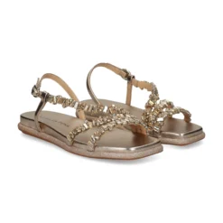 ALMA EN PENA Sandalias planas de Mujer V251614 BRONCE