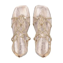 ALMA EN PENA Sandalias planas de Mujer 51501 TAUPE