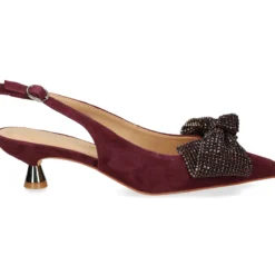ALMA EN PENA Zapatos de tacón bajo 525 WINE