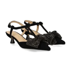 ALMA EN PENA Zapatos de tacón bajo 529 NEGRO