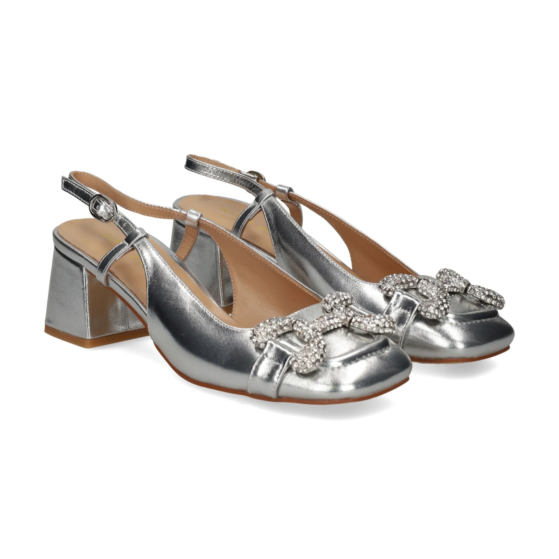 ALMA EN PENA Zapatos de tacón bajo V240331 SILVER