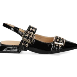 ALMA EN PENA Zapatos planos de Mujer 138 NERGO-BLANCO