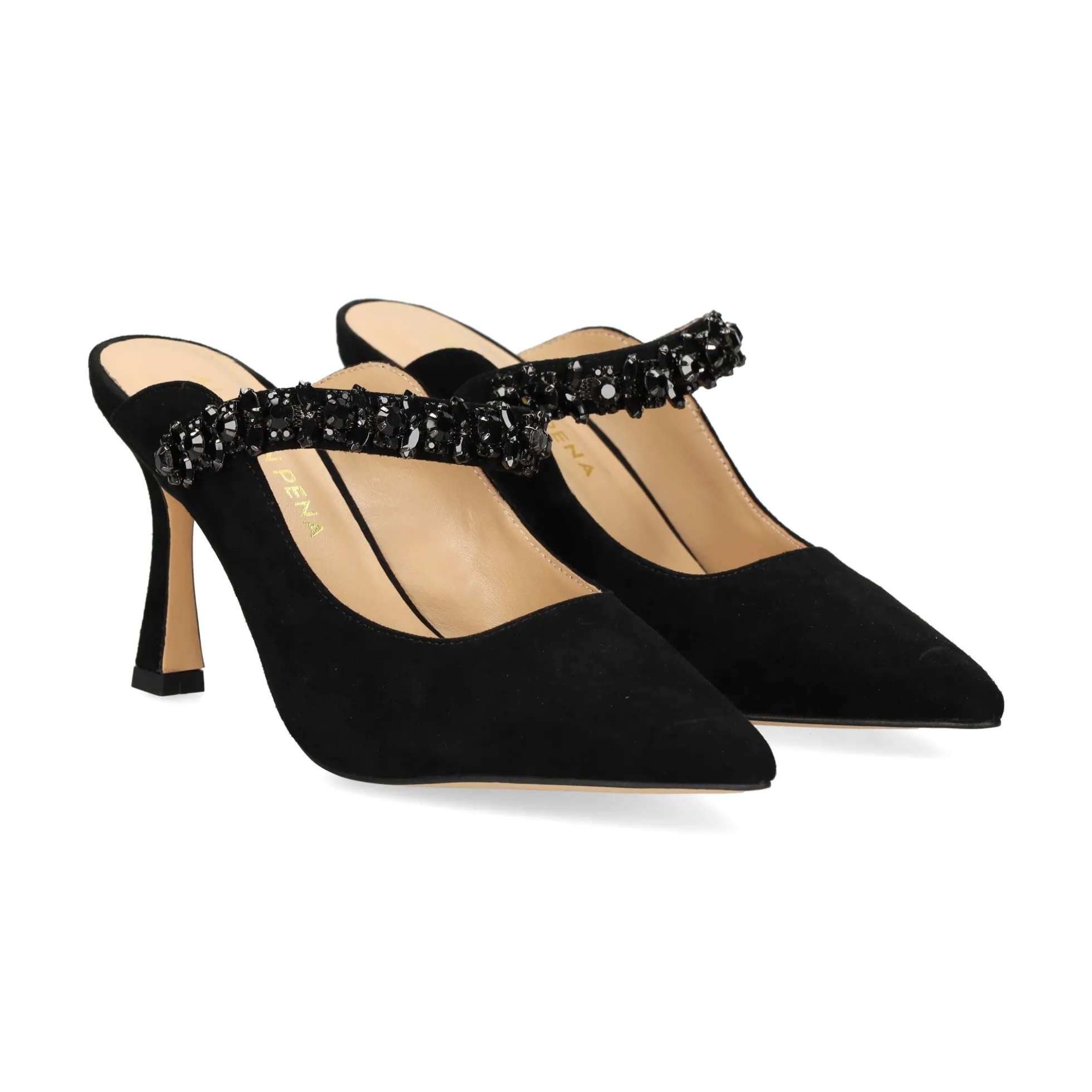 ALMA EN PENA Zuecos de Mujer 345 NEGRO