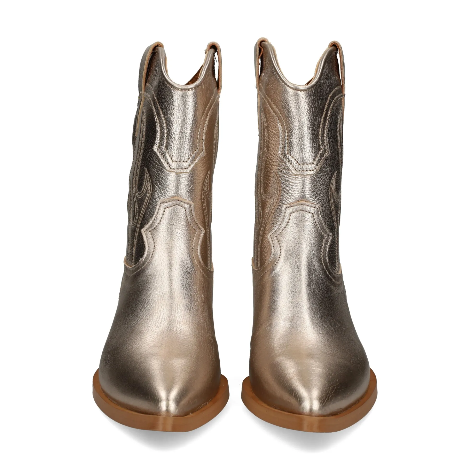 ALPE Botas con tacón de Mujer 501041 43 PLATINO