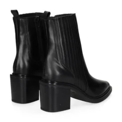 ALPE Botines con tacón de Mujer 2463 17-05 BEC-NEGRO