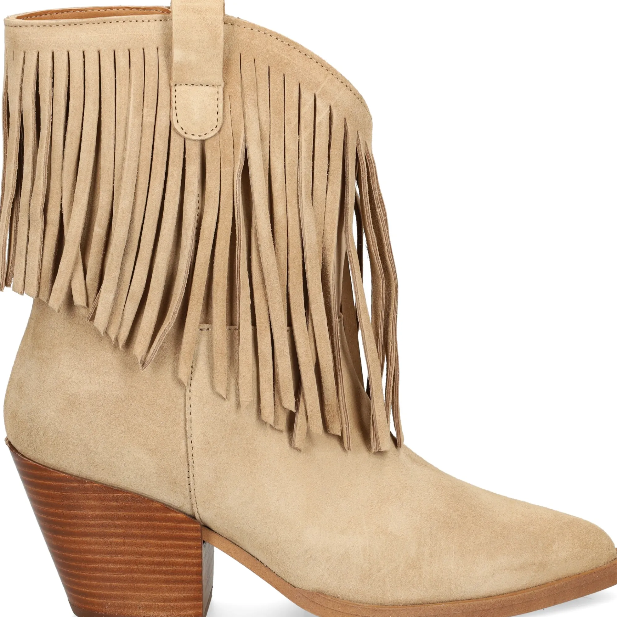 ALPE Botines con tacón de Mujer 502611 08 ARENA
