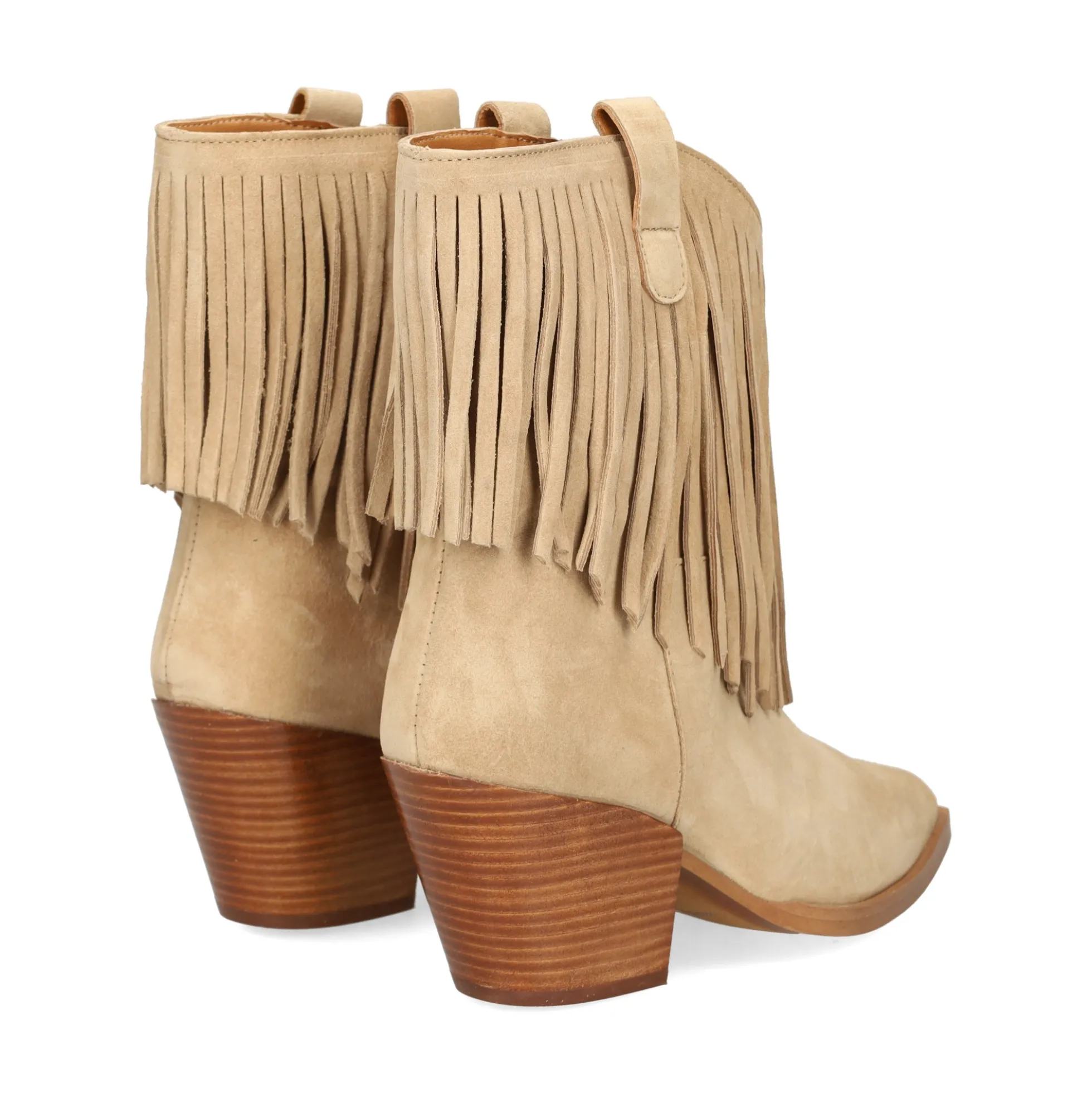 ALPE Botines con tacón de Mujer 502611 08 ARENA