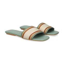 ARMANI EXCHANGE Sandalias planas de Mujer XDP056 00134 GREEN