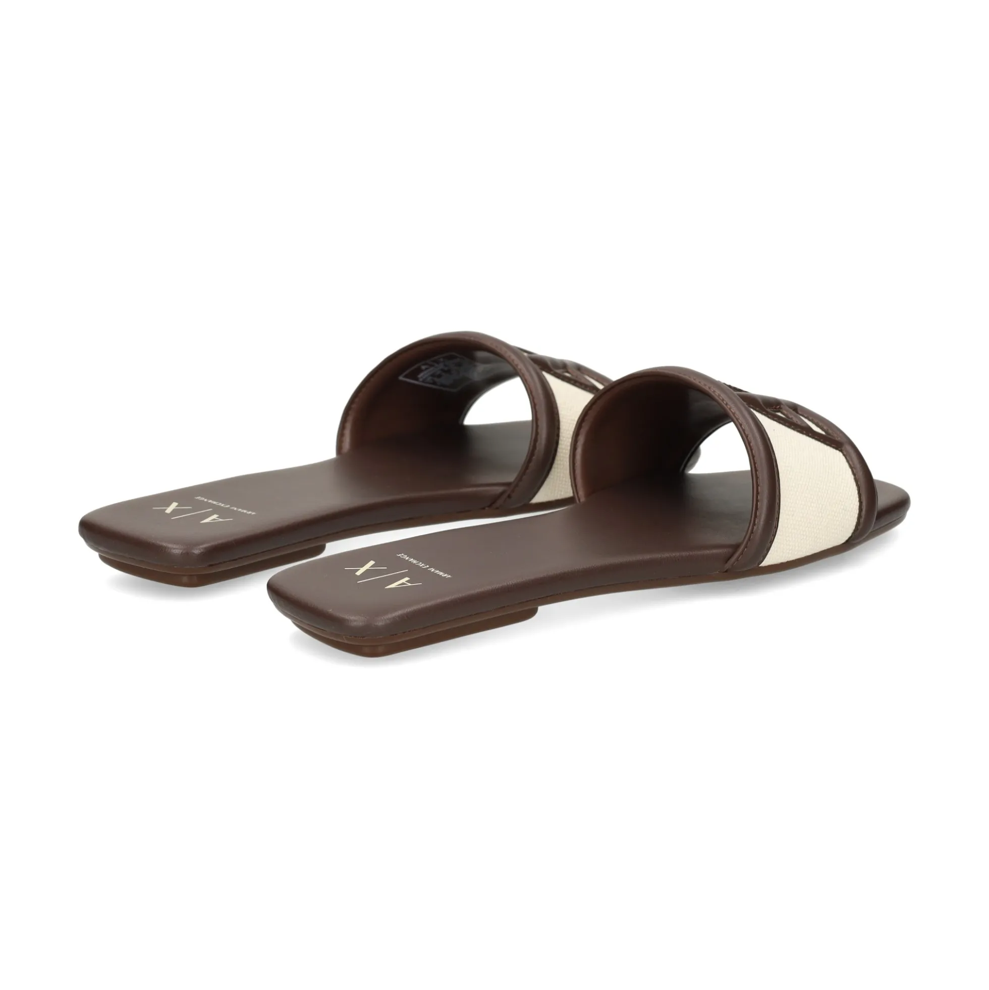 ARMANI EXCHANGE Sandalias planas de Mujer XW002568 MZ766 SHADE+ECR