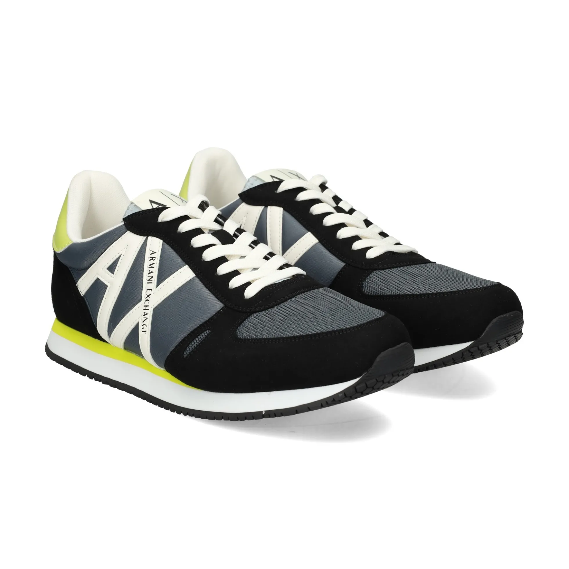 ARMANI EXCHANGE Zapatillas de Hombre XUX017 T699 BLACK+GREY
