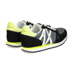 ARMANI EXCHANGE Zapatillas de Hombre XUX017 T699 BLACK+GREY