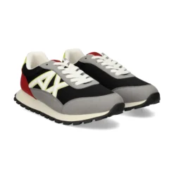 ARMANI EXCHANGE Zapatillas de Hombre XUX263 U701 WHITE+BLAC