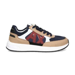 ARMANI EXCHANGE Zapatillas de Hombre XUX090 S561 TAN+NAVY+R