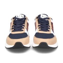 ARMANI EXCHANGE Zapatillas de Hombre XUX090 S561 TAN+NAVY+R