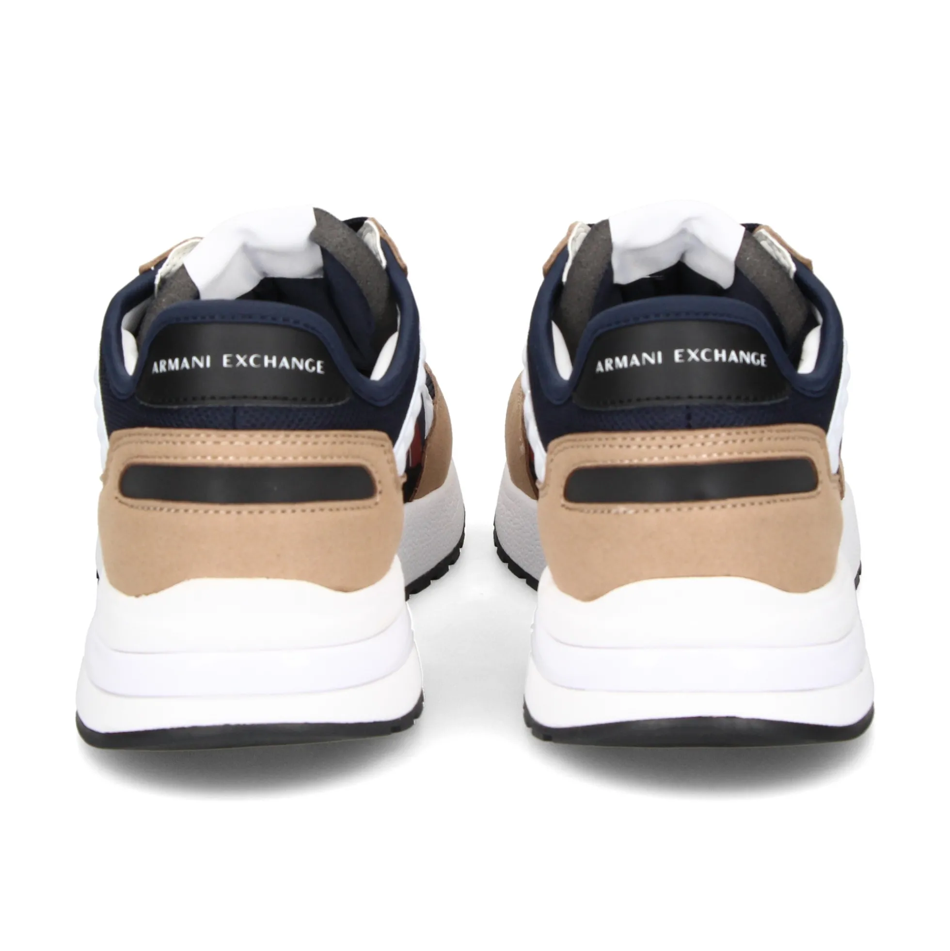 ARMANI EXCHANGE Zapatillas de Hombre XUX090 S561 TAN+NAVY+R