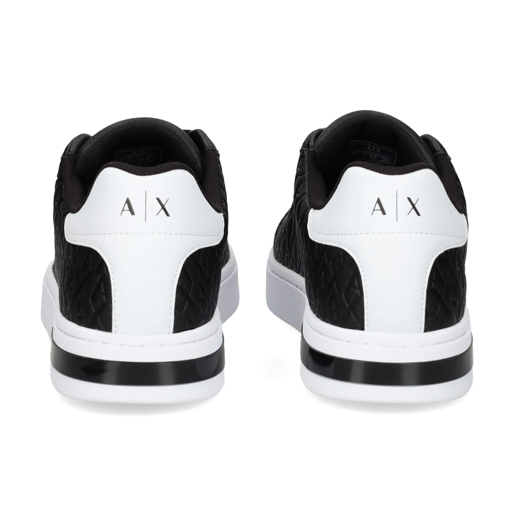 ARMANI EXCHANGE Zapatillas de Hombre XM000140 MC011 BLACK+WHI