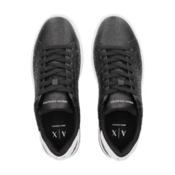 ARMANI EXCHANGE Zapatillas de Hombre XM000140 MC011 BLACK+WHI