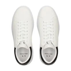 ARMANI EXCHANGE Zapatillas de Hombre XUX123 K488 WHITE+BLAC