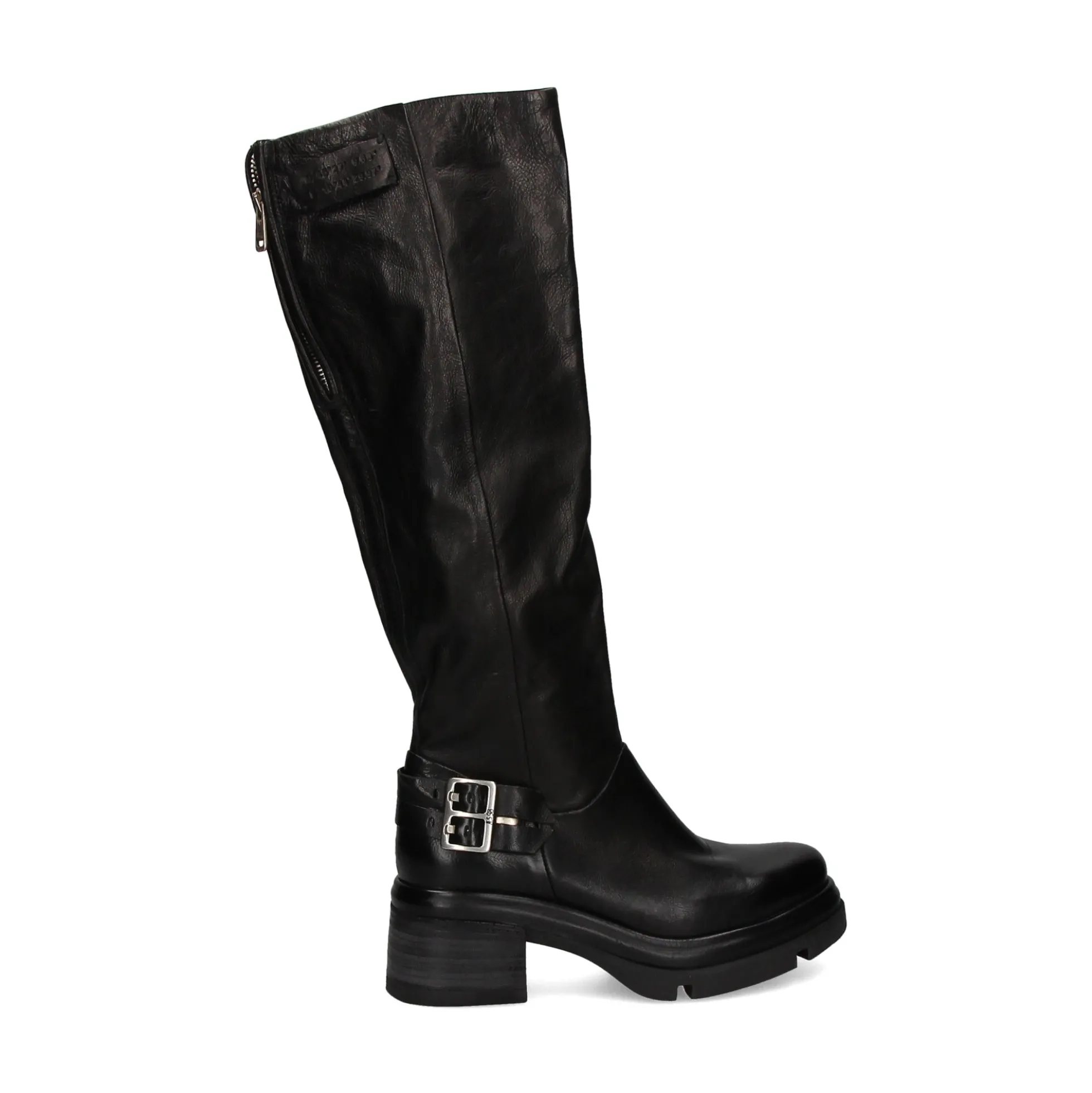 A.S.98 Botas con tacón de Mujer A89316 NEGRO