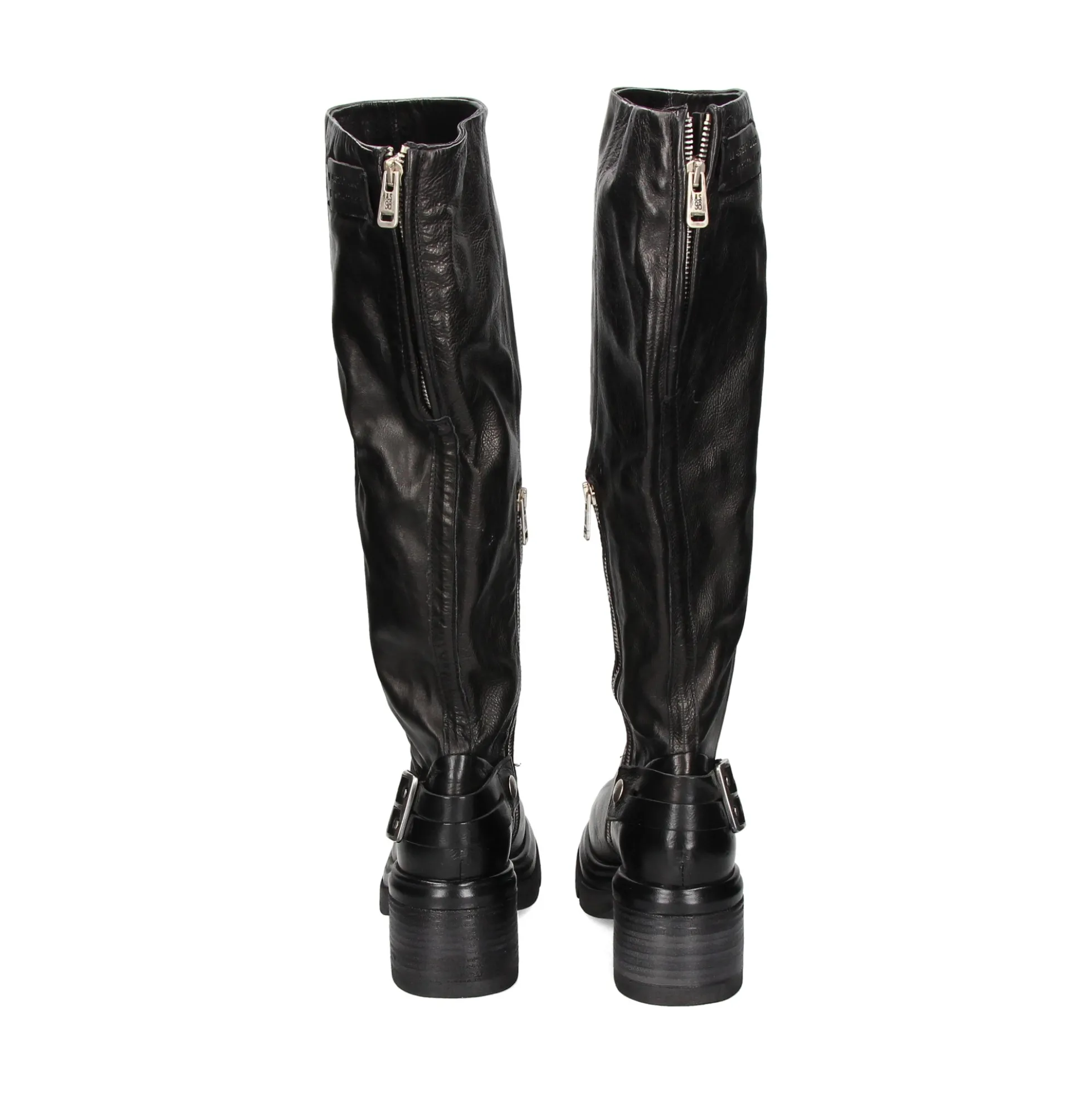 A.S.98 Botas con tacón de Mujer A89316 NEGRO