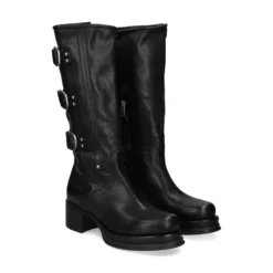 A.S.98 Botas con tacón de Mujer B52314 NEGRO