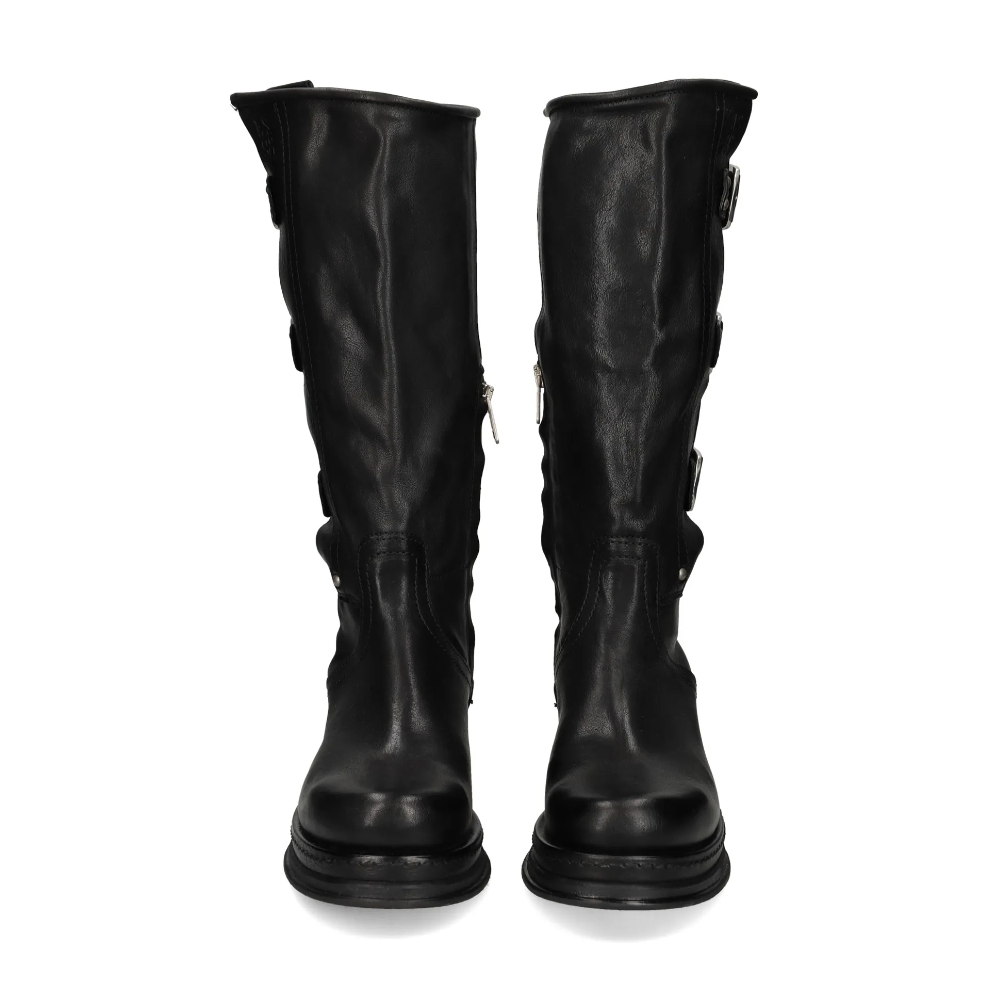 A.S.98 Botas con tacón de Mujer B52314 NEGRO
