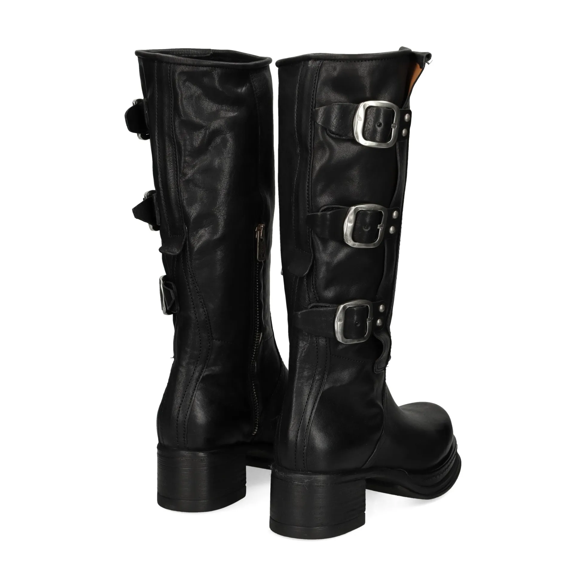 A.S.98 Botas con tacón de Mujer B52314 NEGRO
