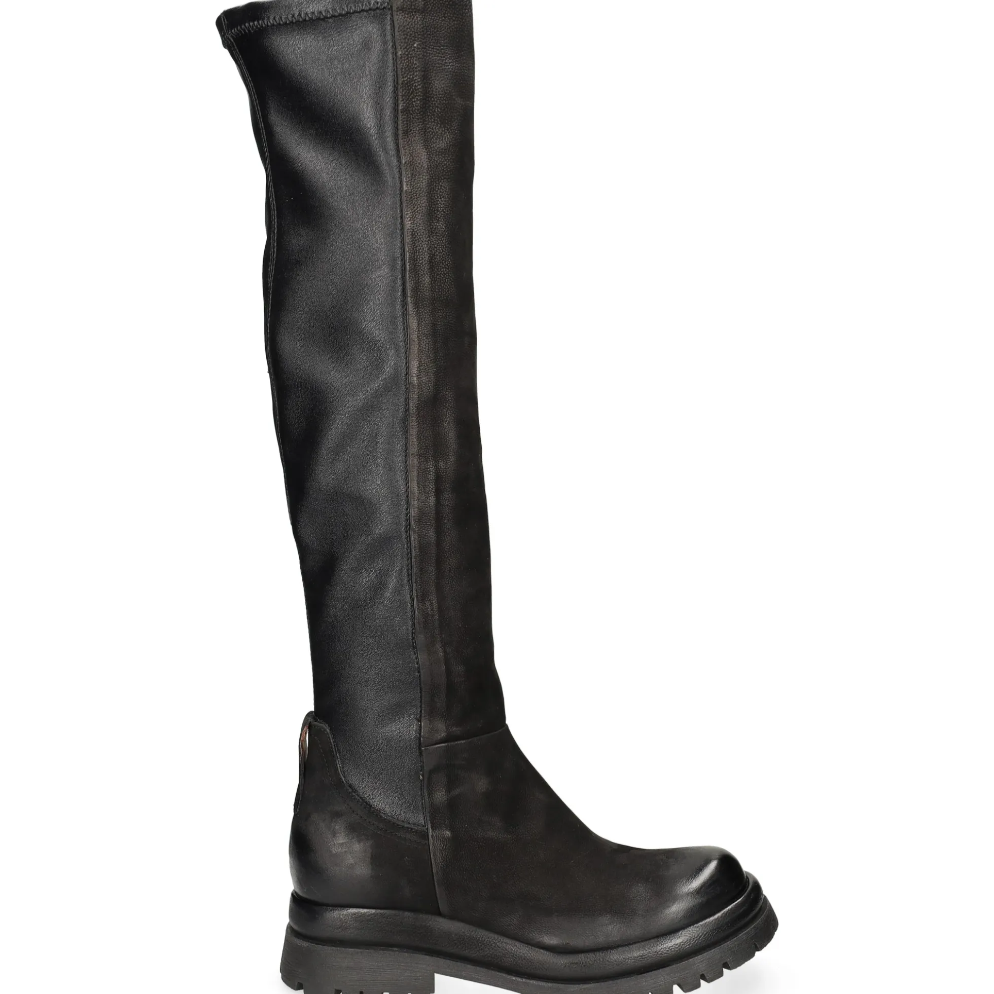A.S.98 Botas con tacón de Mujer B51320 6002 NEGRO