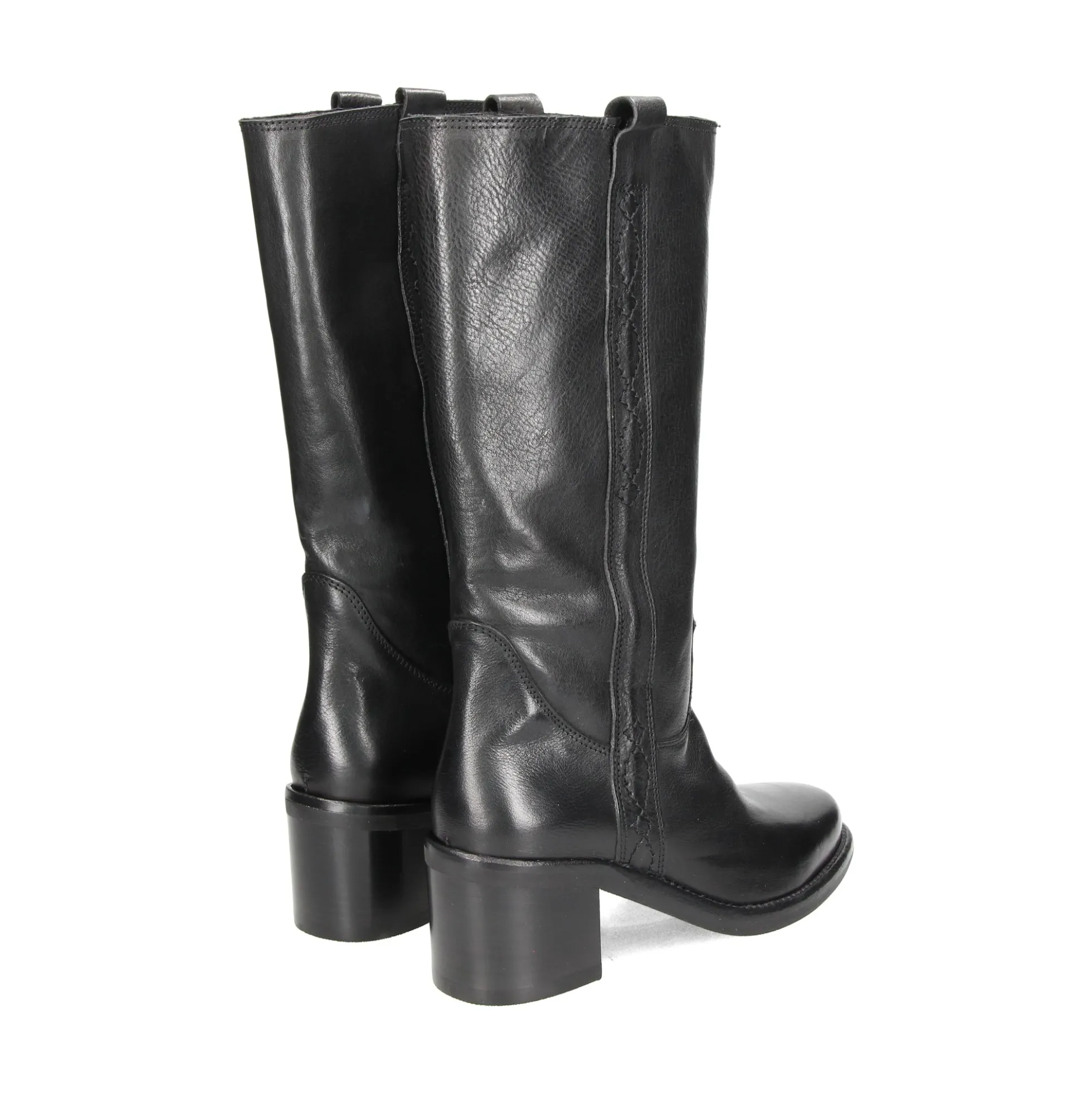 ASH Botas con tacón de Mujer PENELOPE 06 CALF BLACK