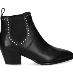 ASH Botines con tacón de Mujer FUNK 001 NEGRO