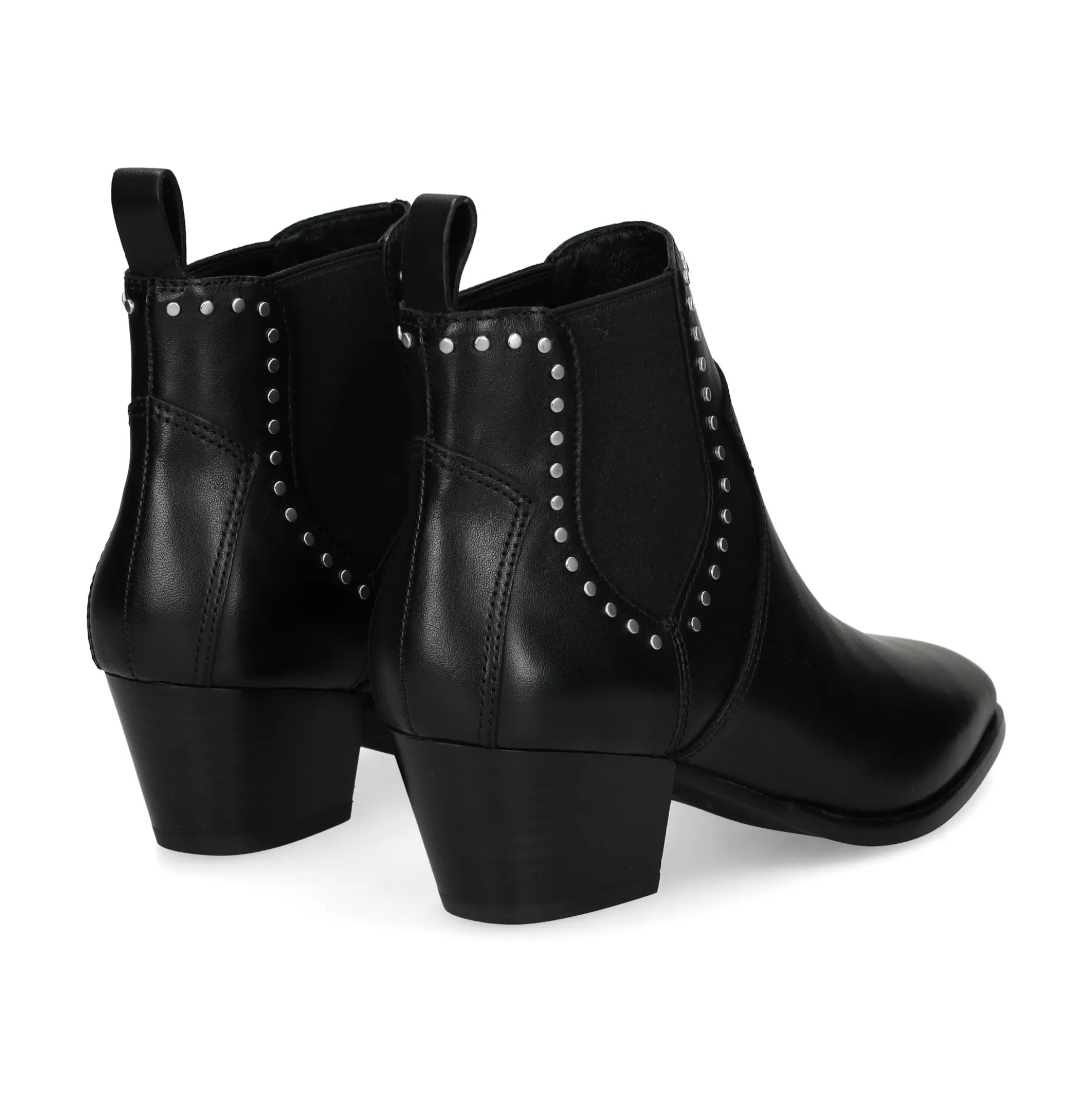 ASH Botines con tacón de Mujer FUNK 001 NEGRO