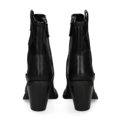 ASH Botines con tacón de Mujer JAGGER 001 NEGRO