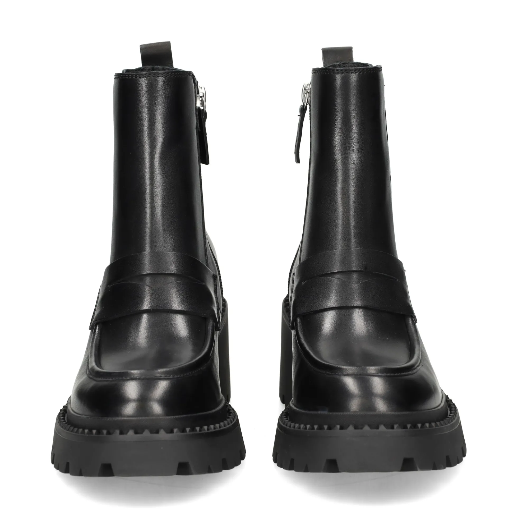 ASH Botines con tacón de Mujer NASTY 001 NEGRO